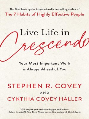 cover image of Live Life in Crescendo